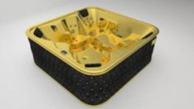 Джакузи в золоте