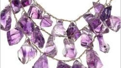 Уникальное ожерелье из аметиста сделали для защиты природы