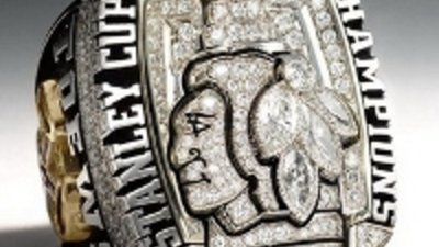 Чемпионы Кубка Стэнли Чикаго Блэкхокс получили кольца