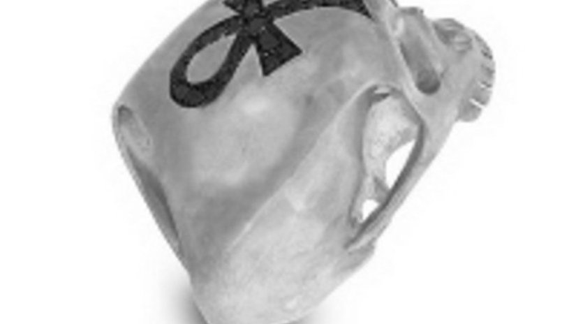 Кольца-черепа в иронической коллекции Лидии Куртей
