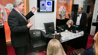 В Санкт-Петербурге прошла пресс-конференция посвященная рынку цветных камней