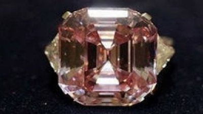 Крупные белые и розовые алмазы будут выставлены на аукцион 30 апреля