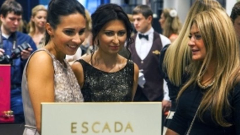 Компания Time&Technologies устроила показ в честь открытия бутика ESCADA