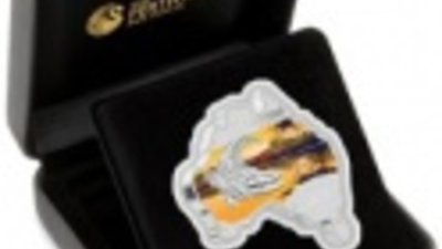 Морской крокодил стал героем серебряной монеты