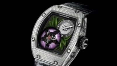 Невероятные часы с турбийоном Tourbillon Fleur от Ришара Милля