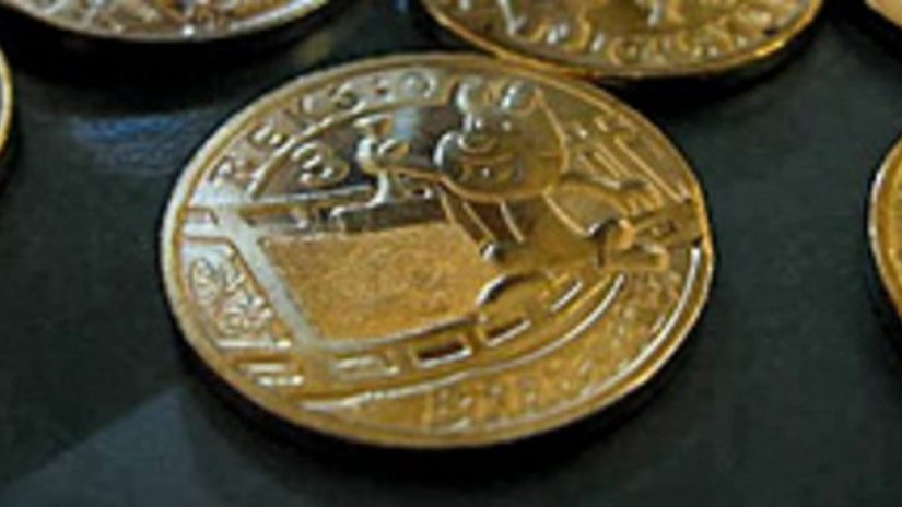 Монеты с псом Рексом выпущены в Польше
