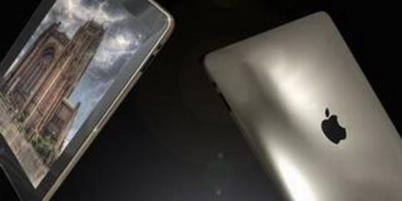 «Ледяной» iPad из белого золота от Стюарта Хьюджеса