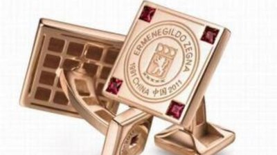 Коллекция золотых аксессуаров от Ermenegildo Zegna