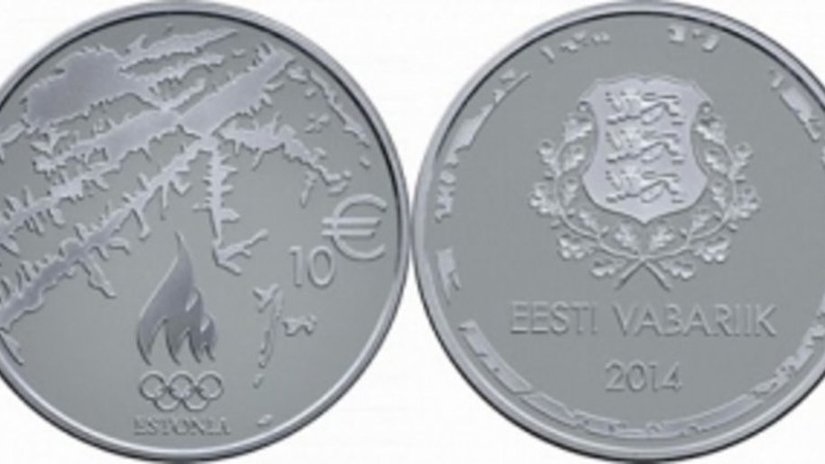 В Эстонии появилась олимпийская монета