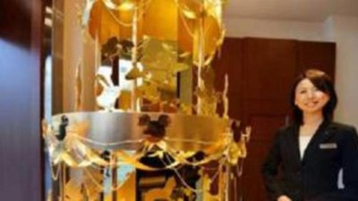 Золотую елочку к Новому Году? Да пожалуйста!