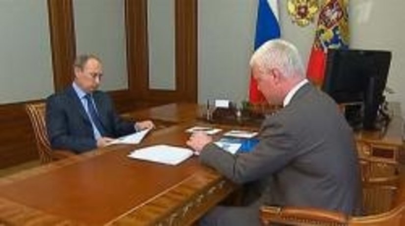 Путин обсудил итоги приватизации АЛРОСА с Андреевым