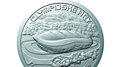 Чешский монетный двор выпустил памятную серебряную монету к XXIII Зимним Олимпийским играм