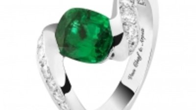 Новые помолвочные кольца c невероятными самоцветами от Van Cleef & Arpels