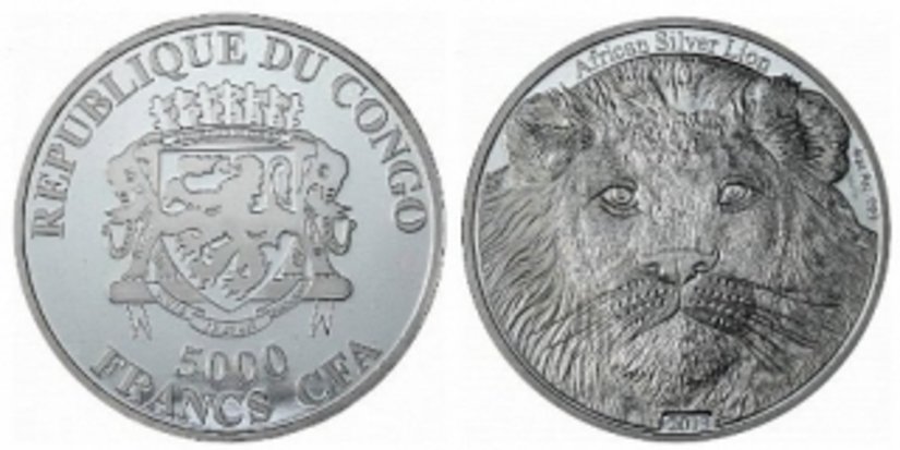 Тираж монеты «Африканский лев» строго ограничен