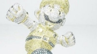 На аукцион eBay выставили золотого водопроводчика Марио