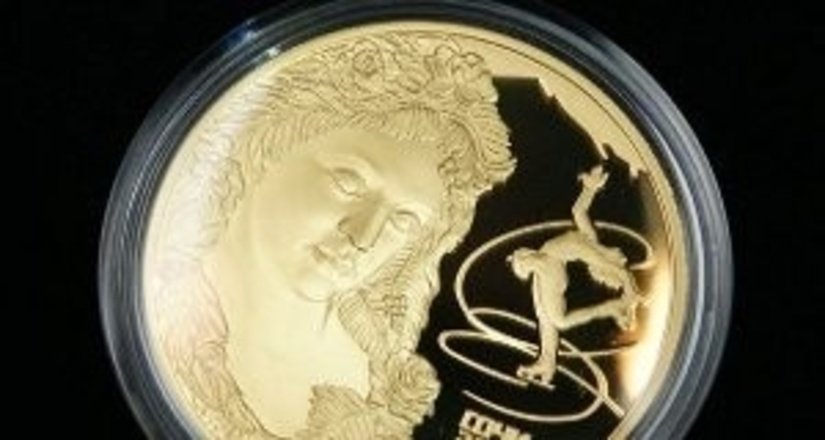 Во время Олимпиады в Сочи продана монета за 430 тыс. рублей