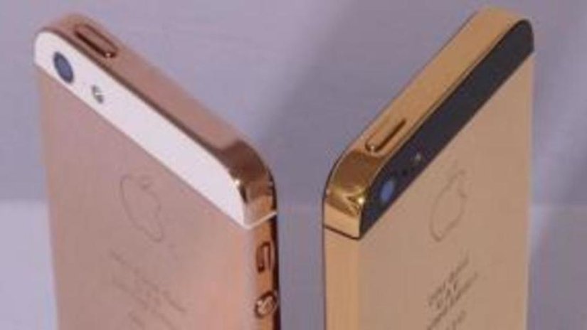 Ювелиры создали первые в мире золотые iPhone 5