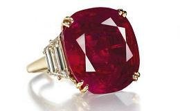 За самое дорогое в мире кольцо с рубином заплатили $6,6 миллионов