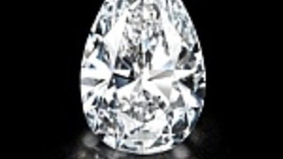 Бриллиант грушевидной огранки в 101,73 карат