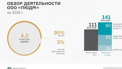 Аналитическое покрытие «ПЮДМ» за 2018 год
