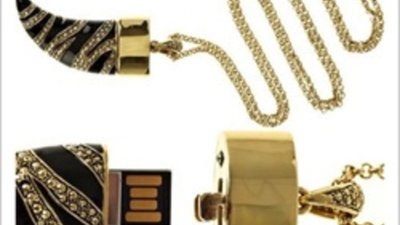"Мозги" для модниц: Эксклюзивная флешка от Roberto Cavalli