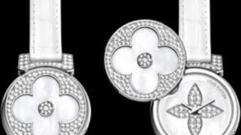 Бриллиантовые секреты от Louis Vuitton в часах Tambour Bijou Secret