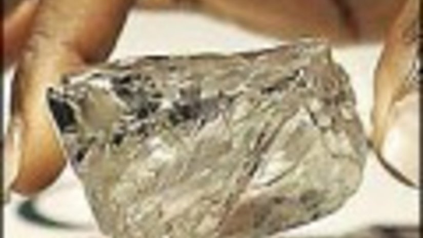 В Лесото найден гигантский алмаз