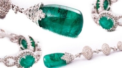 Модные драгоценности с изумрудами: коллекция зима 2014