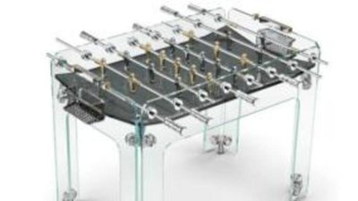 Teckell выпустила настольный футбол с аксессуарами из 24-каратного золота