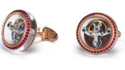 Запонки с турбийоном