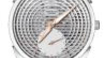 Часы с уникальным решетчатым циферблатом