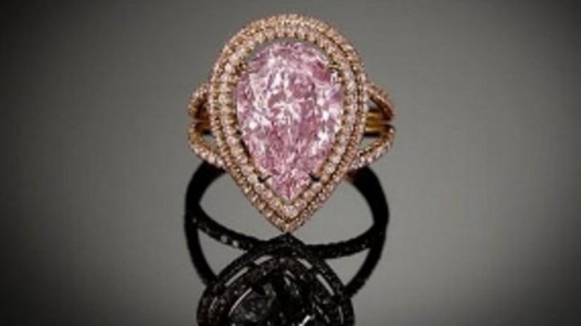 Розовый бриллиант Cassel Pink Diamond выставят на торги