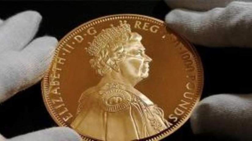 В Великобритании отлили монету из 1 килограмма золота