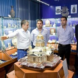 Владелец иранской ювелирной компании Keshtiaray посетил центральный офис компании "АЛМАЗ-ХОЛДИНГ"