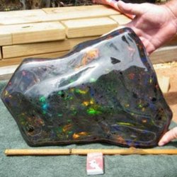 Нашли самый крупный камень опал в мире.