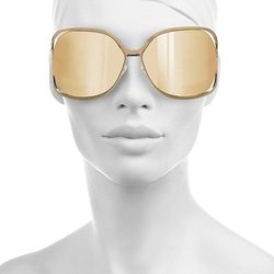 Новое творение Виктории Бекхэм – золотые солнцезащитные очки