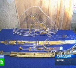 Выставка сокровищ из клада гуннов в Курской области