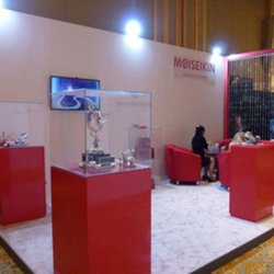 Музейная экспозиция Ювелирного Дома MOISEIKIN на всемирной выставке в Дубае