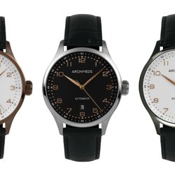 Коллекция Klassik немецкой часовой компании Archimede пополнилась двумя моделями