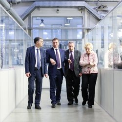 Руководитель Гохрана России Юрин Андрей Владимирович посетил ОАО «Русские самоцветы»