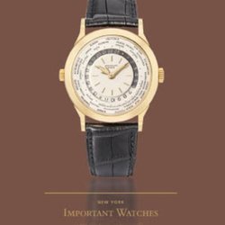 Наручные часы от «Патек Филипп» были проданы на аукционе за рекордную цену.