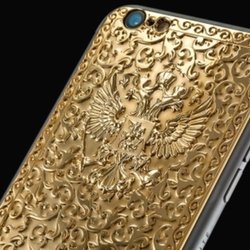 Caviar выпустила золотой iPhone 6 Atlante Russia, посвященный России