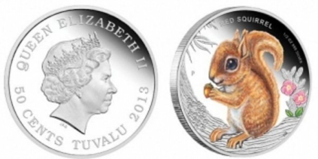 В Австралии продемонстрировали монету «Красная белка»