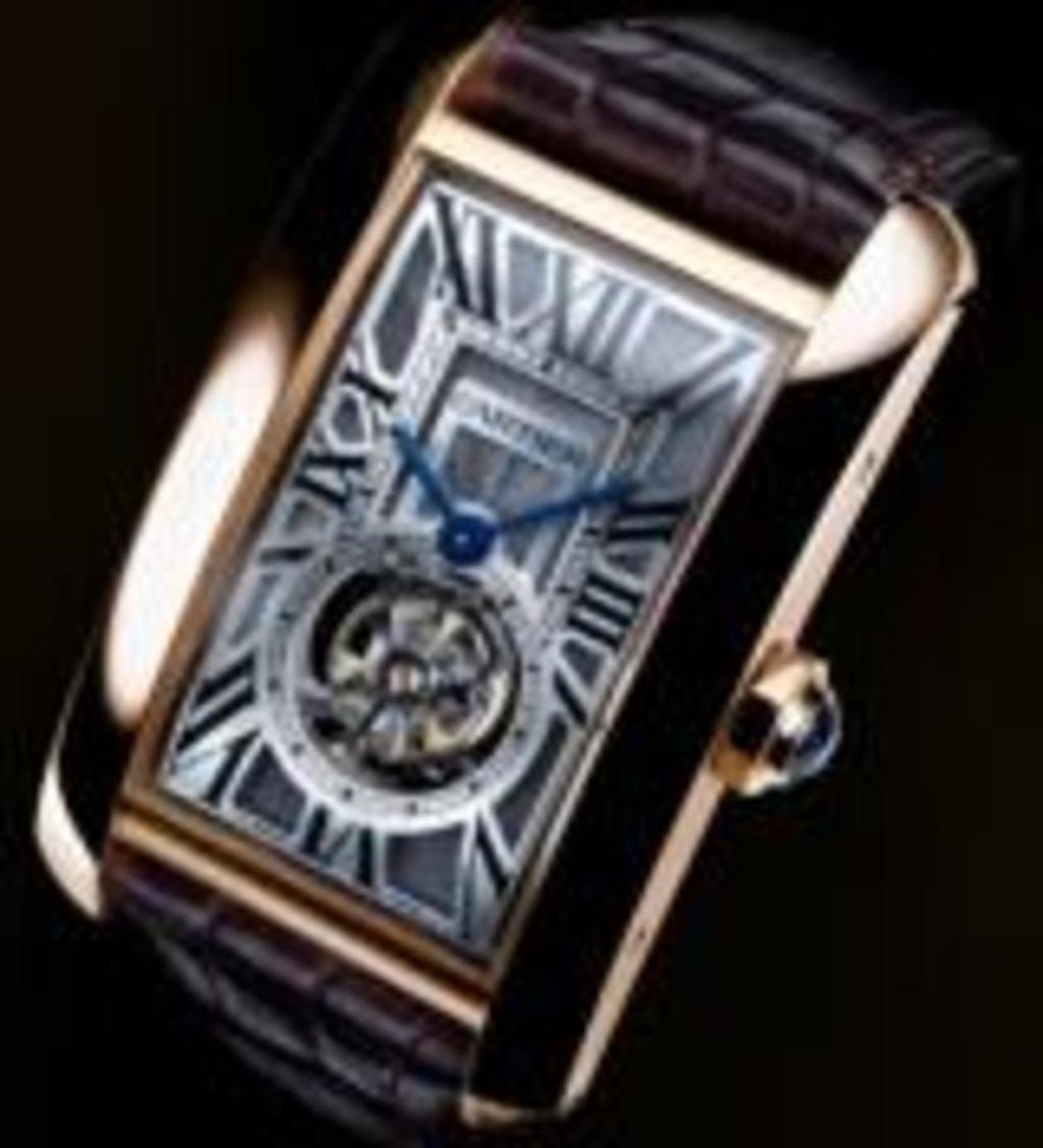 Новые часы от Cartier