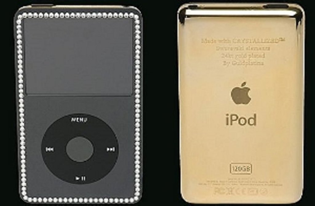 Коллекция золотых и платиновых iPod от Gold Platinum Scandinavia