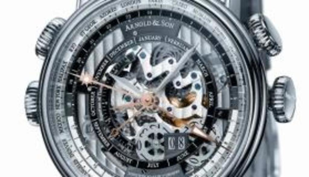 Удивительные часы Hornet World Time Skeleton от Arnold & Son