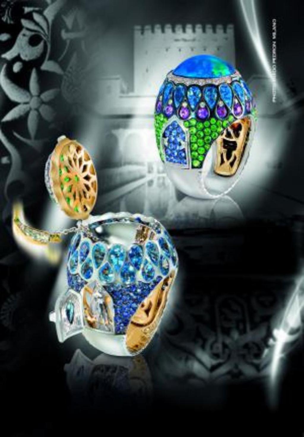 Выставка ювелирных украшений Алессио Босхи в бутике Diamant