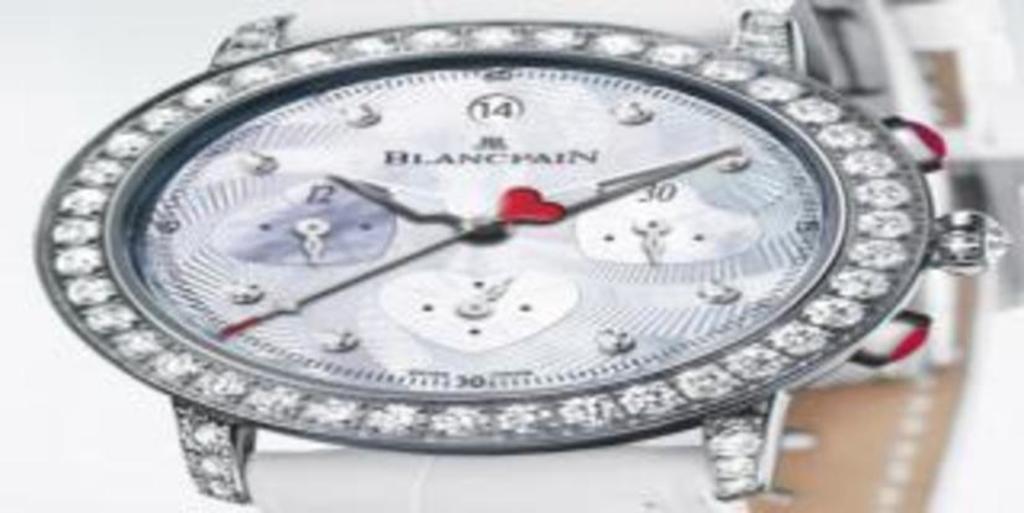 Творение Blancpain ко Дню Святого Валентина.