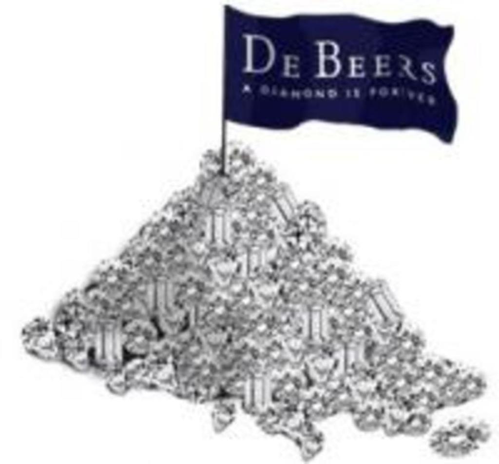 De Beers сократила производство алмазов на 91%