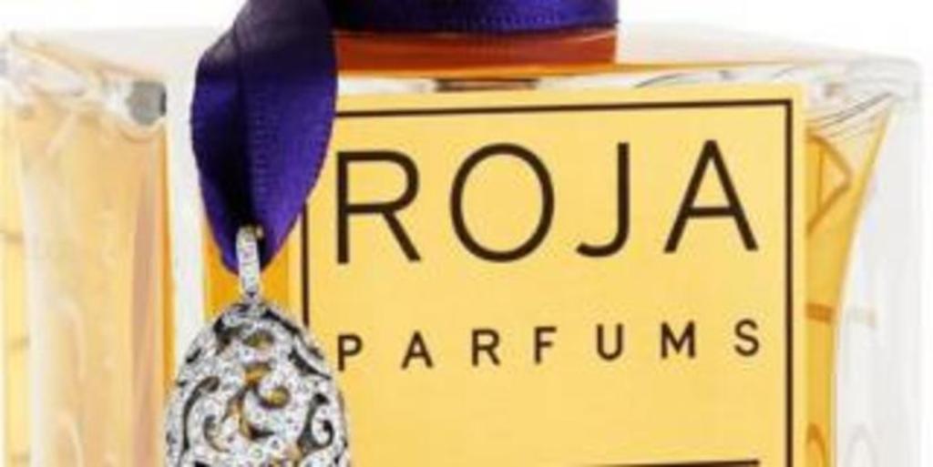 Золотой флакон с алмазным яйцом Faberge для духов Roja Parfums Diaghilev